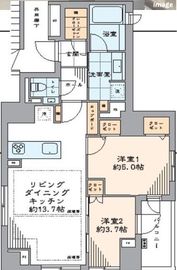 オープンレジデンシア目白アベニュー 10階 間取り図