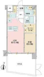 シティインデックス中野 地下1階 間取り図