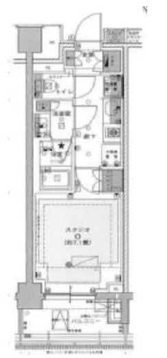 ブリリア目黒青葉台 2階 間取り図