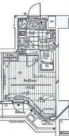 ガリシア代々木 7階 間取り図