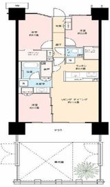 シティテラス東陽町 1階 間取り図
