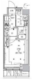 クレイシア芝浦ウォーターフロント 4階 間取り図