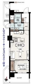 グローリオ新中野ブランデコ 3階 間取り図