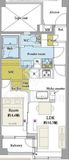 プラネ三軒茶屋 8階 間取り図