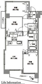 エスティメゾン銀座 4階 間取り図