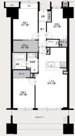 トキアス (TOKIAS) 4階 間取り図