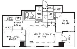 グランディ市谷柳町 10階 間取り図