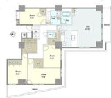 ライオンズタワー大島 29階 間取り図
