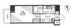 ステージグランデ芝大門 2階 間取り図