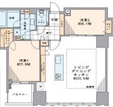シティタワーズ豊洲ザ・ツイン ノースタワー 46階 間取り図