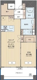 ザ・レジデンス白金スイート 4階 間取り図