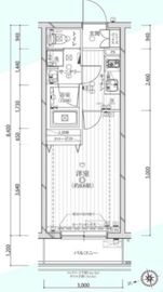 レガリス新宿落合 2階 間取り図