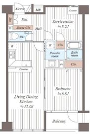グランドメゾン目黒南 2階 間取り図