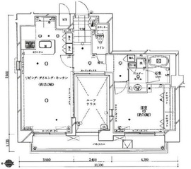 ガリシア浜松町 14階 間取り図