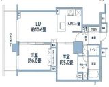 ベイサイドタワー晴海 15階 間取り図