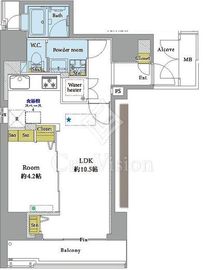 モデルノトッレ松濤（松濤タワーレジデンス） 3階 間取り図