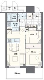 THE TOYOSU TOWER 40階 間取り図