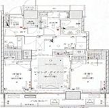 ザ・パークハウス晴海タワーズ ティアロレジデンス 39階 間取り図