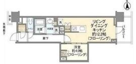 プラウド高田馬場 3階 間取り図