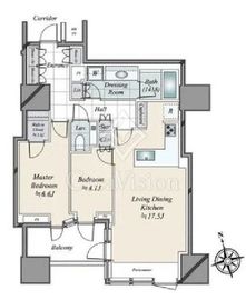 三田ガーデンヒルズ NORTH HILL 8階 間取り図