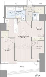三田ガーデンヒルズ SOUTH HILL 11階 間取り図