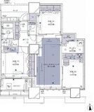 ドゥ・トゥール 17階 間取り図