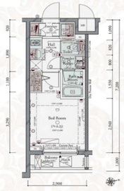 コンシェリア品川南 THE GRAND RESIDENCE 3階 間取り図