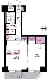 白金グランドハイツ 5階 間取り図