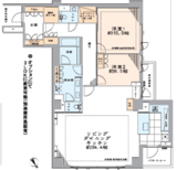 パークレ・ジェイド白金レジデンス 3階 間取り図