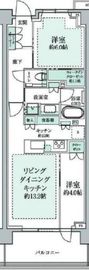 パークシティ高田馬場 6階 間取り図