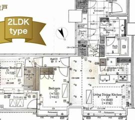 三田ガーデンヒルズ NORTH HILL 12階 間取り図
