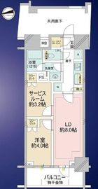 ピアース千代田淡路町 5階 間取り図