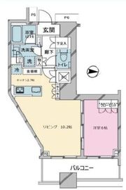 勝どきザ・タワー 40階 間取り図