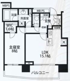 パークコート赤坂檜町ザ・タワー 7階 間取り図