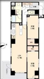 ブレシア銀座イースト 9階 間取り図