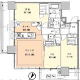 シティタワーズ東京ベイ 23階 間取り図