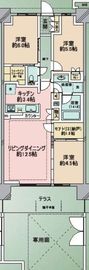 リビオシティ南砂町ステーションサイト 1階 間取り図
