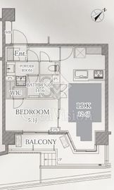 オープンレジデンシア代官山ザ・ハウス 1階 間取り図