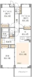 グランツオーベル目白近衛町 2階 間取り図