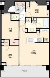 コンフォリア市谷柳町 1階 間取り図