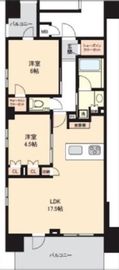 プレシス駒沢 2階 間取り図