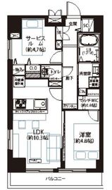 アプレシティ両国 3階 間取り図