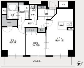 ラフィネ大崎 11階 間取り図