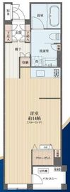 プラウドジェム市ヶ谷 3階 間取り図
