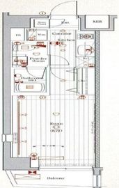 ザ・東京タワーズ ミッドタワー 2階 間取り図