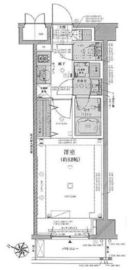 コンシェリア目黒 THE RESIDENCE 2階 間取り図