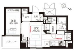 パークハウス渋谷山手 7階 間取り図