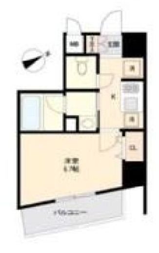 ザ・東京タワーズ ミッドタワー 5階 間取り図