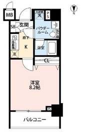 レアライズ高田馬場 2階 間取り図