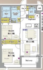 レゾンアレグレ 7階 間取り図